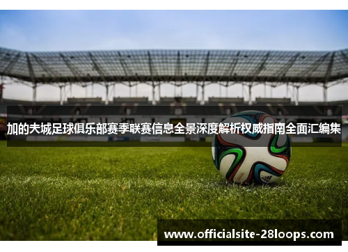 加的夫城足球俱乐部赛季联赛信息全景深度解析权威指南全面汇编集 加的夫城足球俱乐部赛季联赛信息全景深度解析权威指南全面汇编集